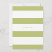 Invitation Aquarelle tropicale Zebra Safari Anniversaire de e (Dos)