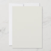 Invitation Aquarelle Vaches Mariage Minimaliste Rustique (Dos)