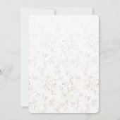 Invitation Aquarelle Vert Or Sweet 16 Anniversaire (Dos)