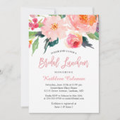 Invitation Aquarelle Whimsical Floral Moderne Déjeuner nuptia (Devant)