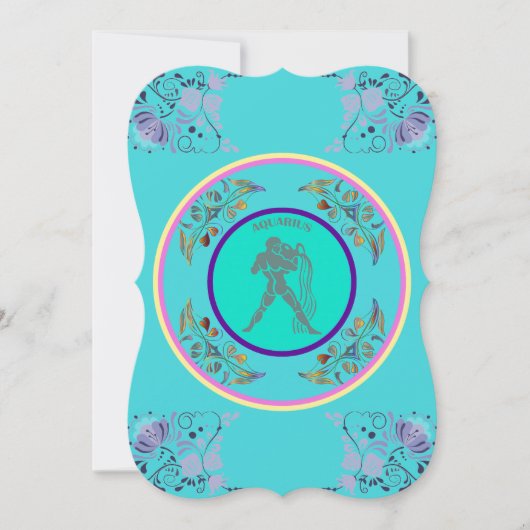 Invitation Aquarius (Devant)