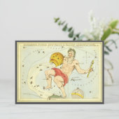 Invitation Aquarius, Constellation Vintage, miroir d'Urania (Debout devant)