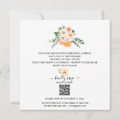 Invitation *~* AR21 QR RSVP Parties scintillant or MARIAGE (Dos)
