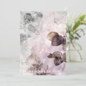 Invitation *~* AR26 Ephemera QR Victorian RSVP Mariage PHOTO (Debout devant)