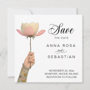 Invitation *~* AR6 11 Photo Élégant Vintage Enregistrez la da