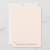 Invitation *~* AR6 QR MARIAGE Roses Coeur SAUVER LA DATE (Dos)