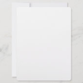 Invitation Arabe Anglais Or Ornate Classique Élégant Musulman (Dos)