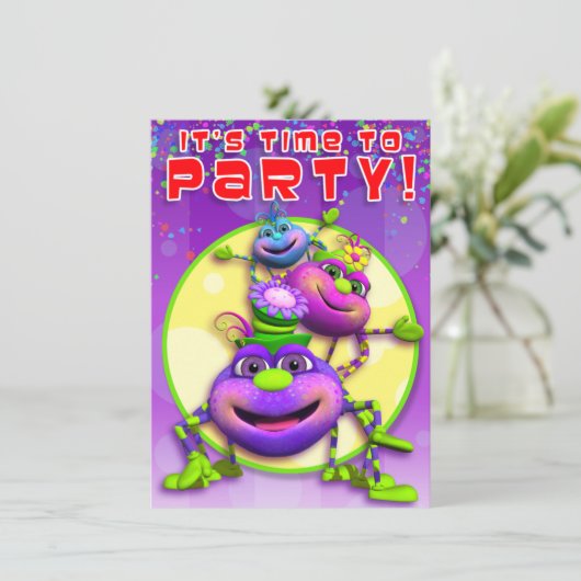 Invitation Araignées de Bitsy d'Invitation-Itsy (Debout devant)