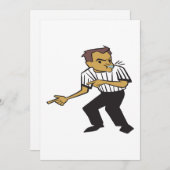 Invitation Arbitre de basket-ball (Devant / Derrière)