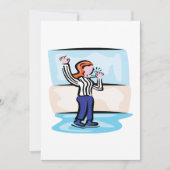 Invitation Arbitre de hockey (Devant)