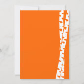 Invitation Arbre à bouleau blanc/ Baby shower (Dos)