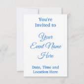 Invitation Arbre à chiens (Dos)