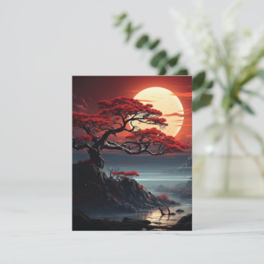 Invitation Arbre bonsaï (Debout devant)
