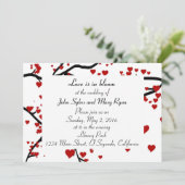 Invitation Arbre cardiaque (Debout devant)