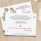 Invitation Arbre d'aquarelle à réchauffement domestique mou