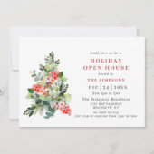 Invitation Arbre de baie de houx FOIRE DE NOËL (Devant)