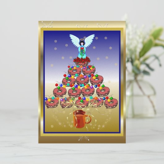 Invitation Arbre de Donut (Debout devant)