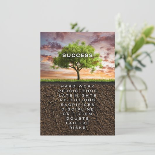 Invitation Arbre de la Réussite (Debout devant)