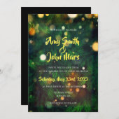 Invitation Arbre de Noël (Devant / Derrière)