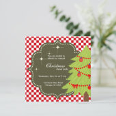 Invitation Arbre de Noël (Debout devant)
