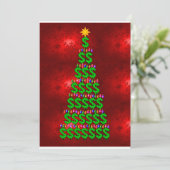 Invitation Arbre de Noël (Debout devant)