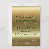 Invitation Arbre de Noël (Dos)