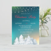 Invitation Arbre de Noël, Compagnie de Noël de la forêt (Debout devant)