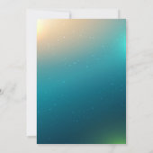 Invitation Arbre de Noël, Compagnie de Noël de la forêt (Dos)