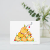 Invitation Arbre de Noël de biscuit de fortune (Debout devant)