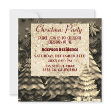 Arbre de Noël en 3d | Noël en or