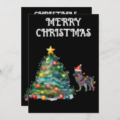 INVITATION ARBRE DE NOËL ET MOUILLAGE ALLEMAND ENTOURÉ DE LUM (Devant / Derrière)