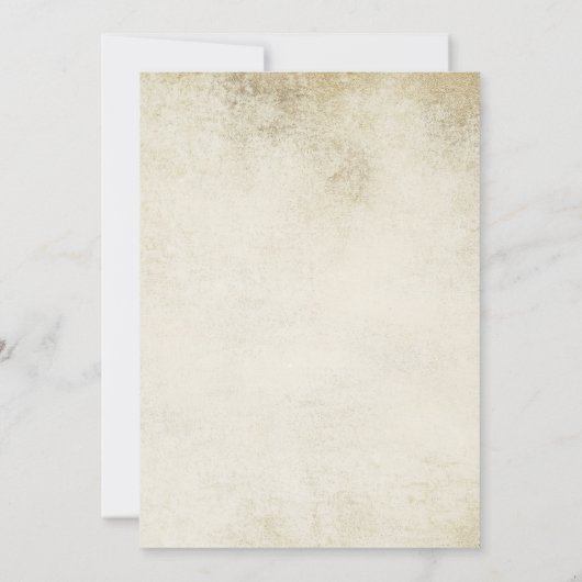 Invitation Arbre de Noël et Ornements Bureau de Fête (Dos)