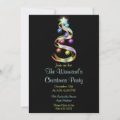 Invitation Arbre de Noël Rainbow (Devant)