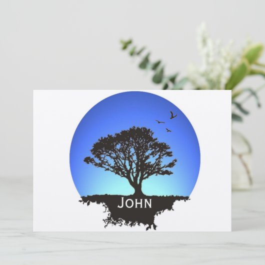 Invitation Arbre de vie (Debout devant)