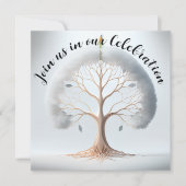 Invitation Arbre de vie (Devant)