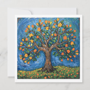 Invitation Arbre de vie artwork,Celtique
