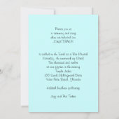 INVITATION ARBRE DE VIE BAR/BAT MITZVAH (Dos)