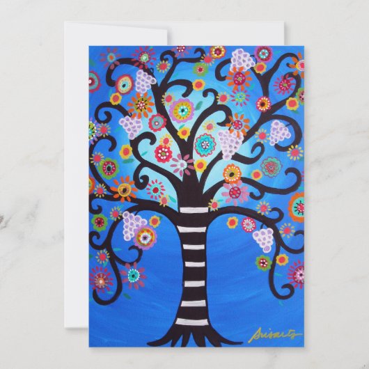INVITATION ARBRE DE VIE BAR/BAT MITZVAH (Devant)