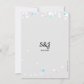 Invitation Arbre de vie mariage juif (Dos)