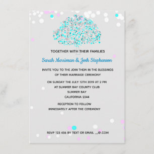 Invitation Arbre de vie mariage juif