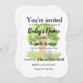 Invitation Arbre Storybook (Devant / Derrière)