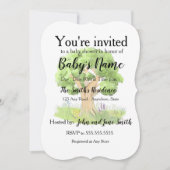 Invitation Arbre Storybook (Devant)