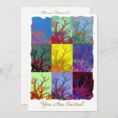 INVITATION ARBRES (Devant / Derrière)