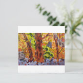 Invitation Arbres Abstraits (Debout devant)