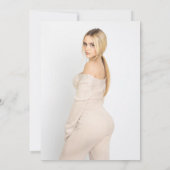 Invitation Arbres de forêt sombre et maussade au crépuscule S (Dos)