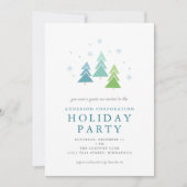 Invitation Arbres de Noël | Business Holiday Party (Devant)