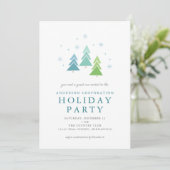 Invitation Arbres de Noël | Business Holiday Party (Debout devant)
