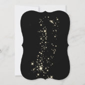 Invitation Arbres de Noël élégants,Fête de Noël d'entreprise (Dos)