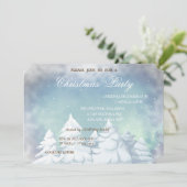 Invitation Arbres de Noël, Fête de Noël d'entreprise (Debout devant)