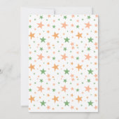 Invitation Arbres Fantaisistes Pastel Fête de Noël BOHO (Dos)